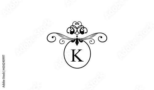 LUXURY EAR RINGS LOGO K