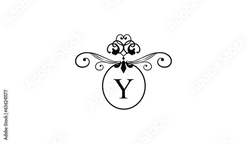 LUXURY EAR RINGS LOGO Y