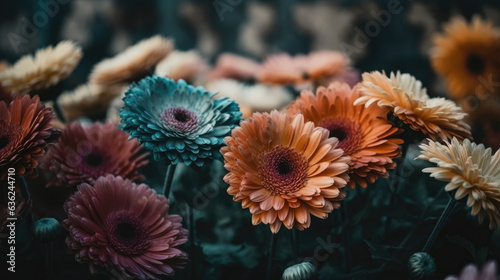 a beautiful background with colorful flowers that has a floral pastel appearance.