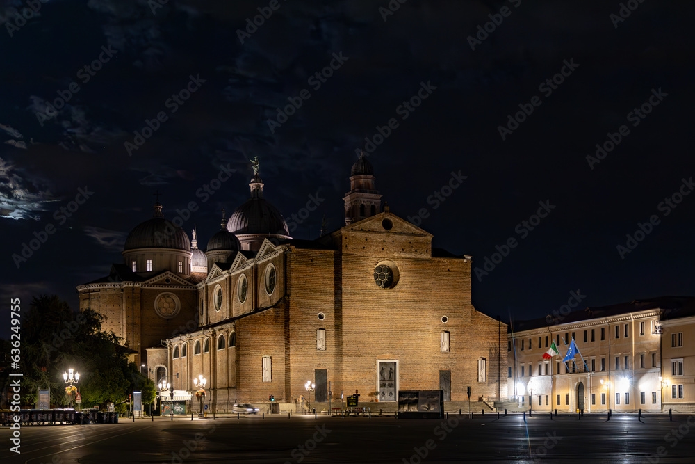 view of the church in padova