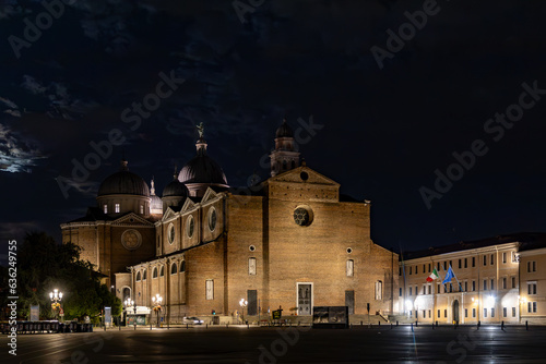 view of the church in padova