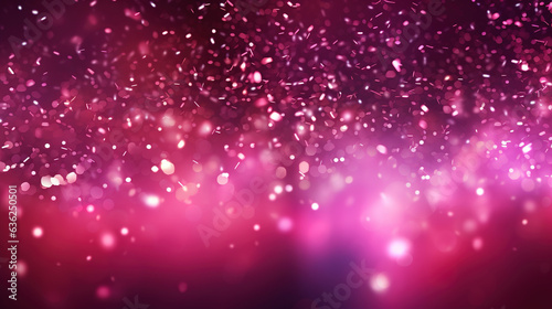 Abstract glittering blur bokeh background with stars