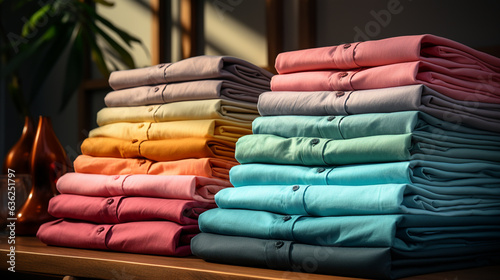 Colorful Fashionable shirts.