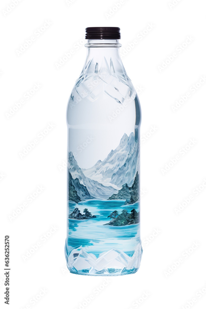 A water bottle on a white background PNG A water bottle on a white background PNG