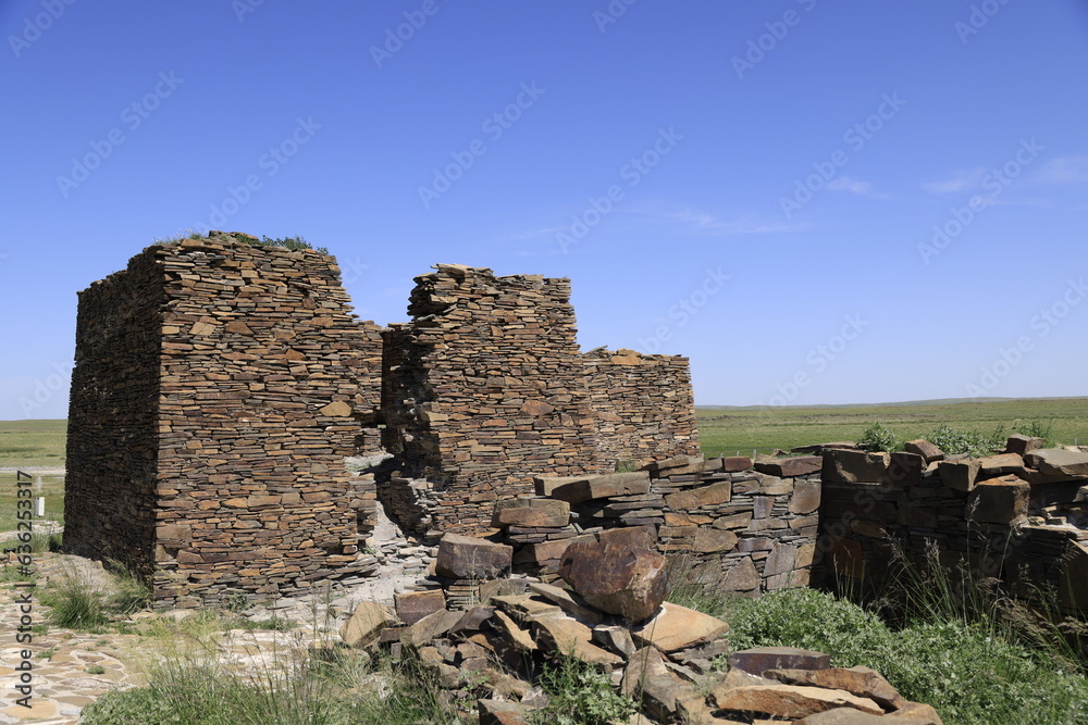 Som Hoh Burd temple ruins, Mongolia