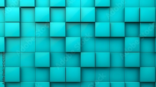 Grid Texture in Turquoise Colors. Futuristic Background