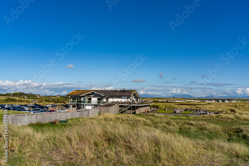 walking around the beach village of Rhosneigr, Isle of Anglesey photo