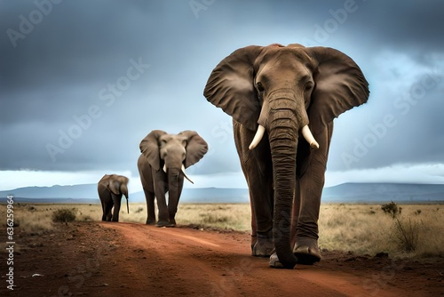 wild elephant