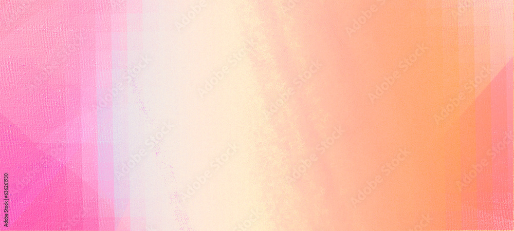 Pink widescreen background. Empty backdrop with copy space, usable for social media promotions, events, banners, posters, anniversary, party, and online web Ads