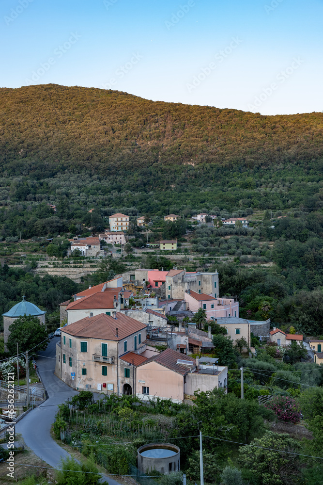 village in the mountains finale ligure italy