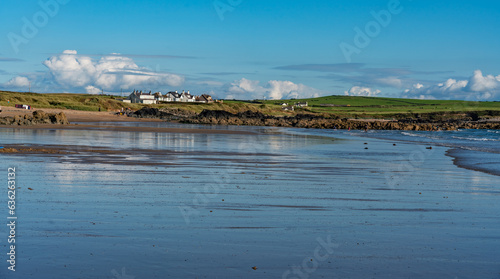 walking around the beach village of Rhosneigr, Isle of Anglesey photo