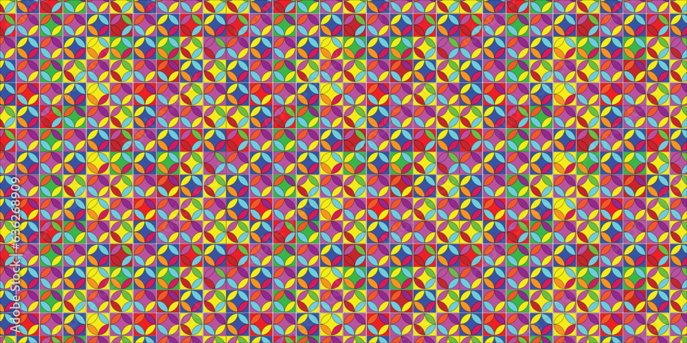 seamless pattern with colorful rhombus, rhombus pattern background design, 3d rendering shape with multiple colors