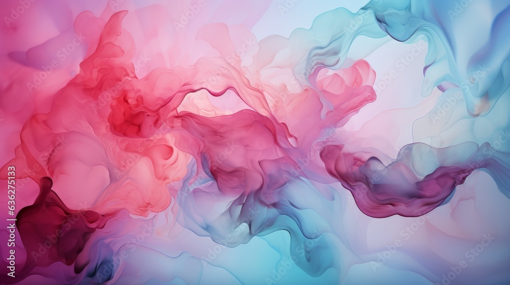 Colorful watercolor texture background. Abstract watercolor paint background illustration - Pastellfarben. Generative AI.