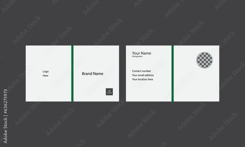 Print collection for modern business card design Print collection for modern business card design
