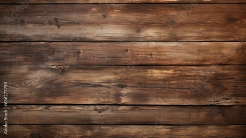 Old wooden background created with Generative AI