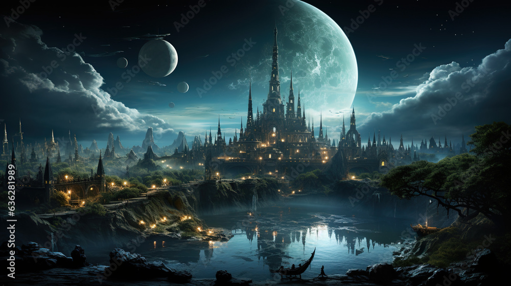 Captivating Views of The Legendary Lost City Of Atlantis Captivating Views of The Legendary Lost City Of Atlantis