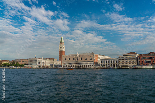 san marco piazza from the lagoon
