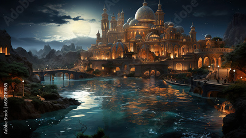 Captivating Views of The Legendary Lost City Of Atlantis