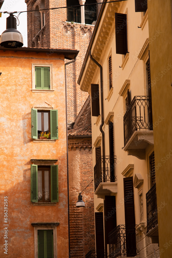Verona, Italy - architecture in the city center
