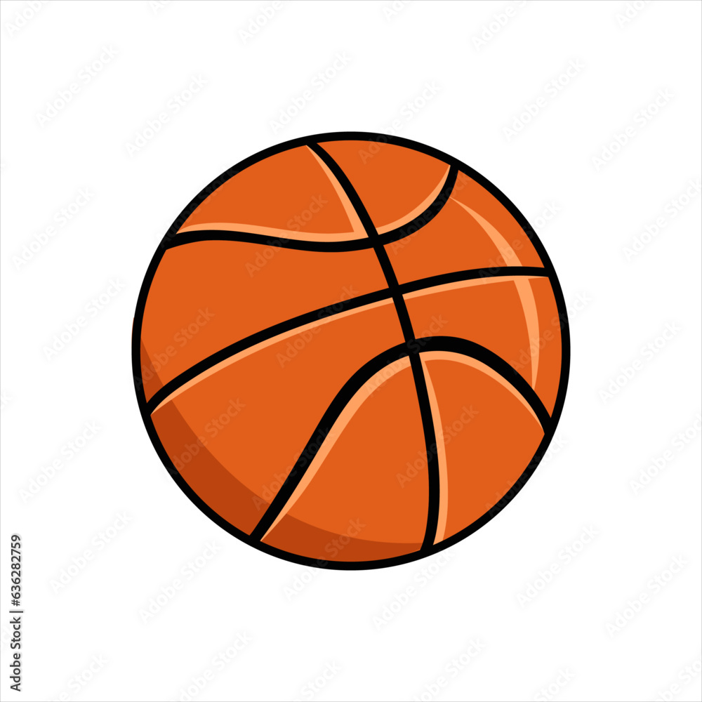 Basketball vector illustration, Basketball ball Logo Basketball icon