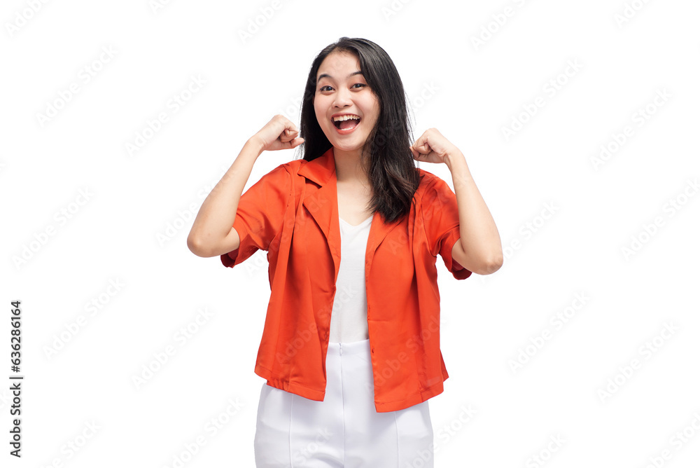 Young Business Woman Isolated Young Business Woman Isolated