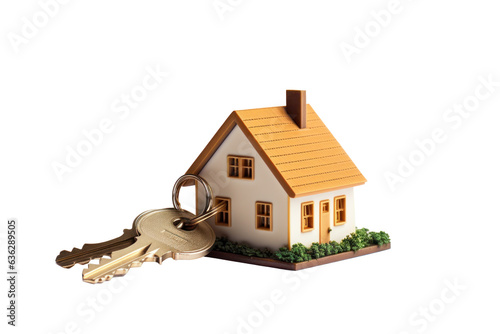 Key to modern house.