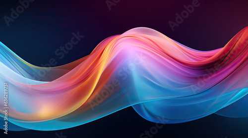 color Abstract wave background. Abstract color waves