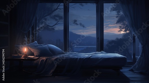 morning in bed. Generative AI © ArtSpree