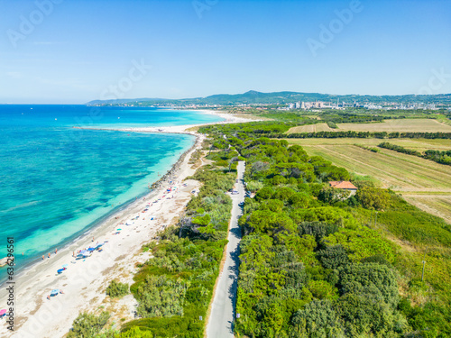 Beautiful beach of Tuscany