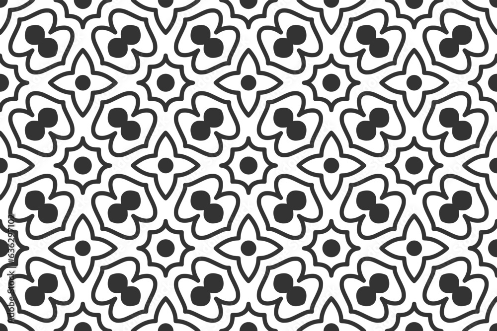 Seamless abstract geometric shape pattern Seamless abstract geometric shape pattern