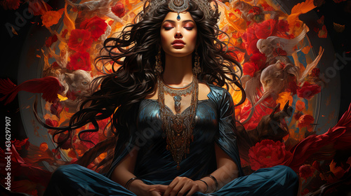 Ancient Hindu Goddess Lakshmi