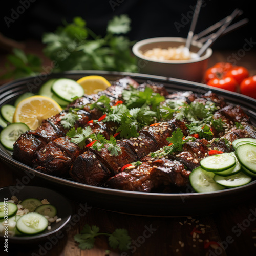  Xinjiang Lamb Kebabs 