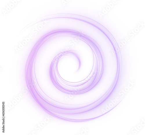 White background isolated. Format PNG. Curve light effect of neon line. Luminous pink spiral png. Element for your design, advertising, postcards, invitations, screensavers, websites, games. 