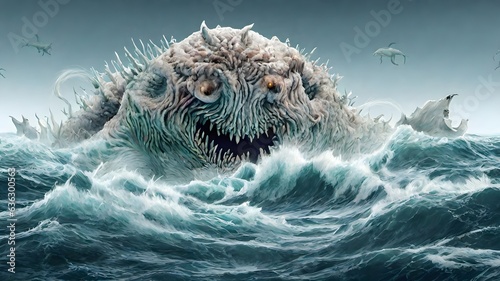 Sea Monster Background Very Creepy 