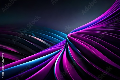 Colorful circles and sectors. Art geometric shapes in glass morphism style. A...