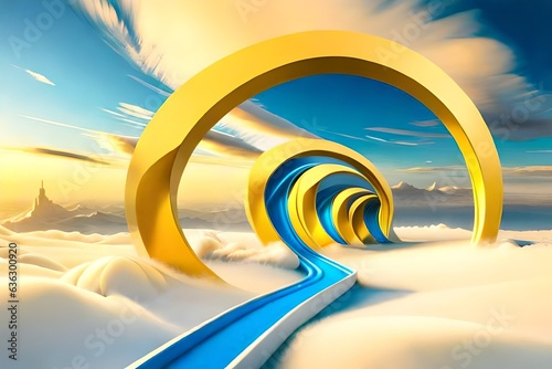 3d rendered illustration of a sun