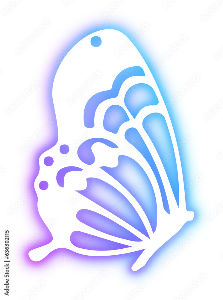 Set of Butterfly neon Set of Butterfly neon