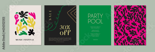 Wallpaper Mural Abstract universal art templates. Suitable for poster, greeting and business card, invitation, flyer, banner, brochure, email header, post in social networks, advertising, events and page cover. Torontodigital.ca