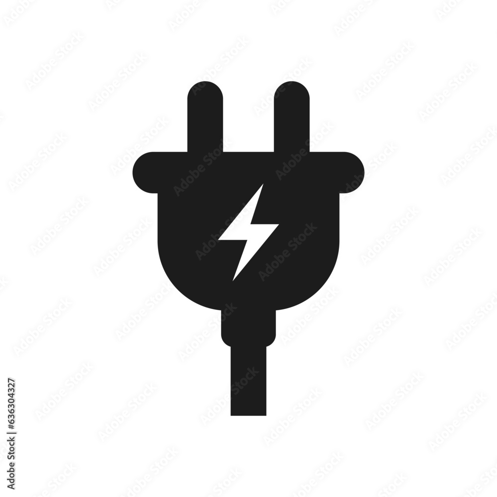 Power Cord Icon Isolated Vector Illustration Power Cord Icon Isolated Vector Illustration