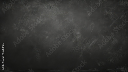 Black chalkboard background created with Generative AI