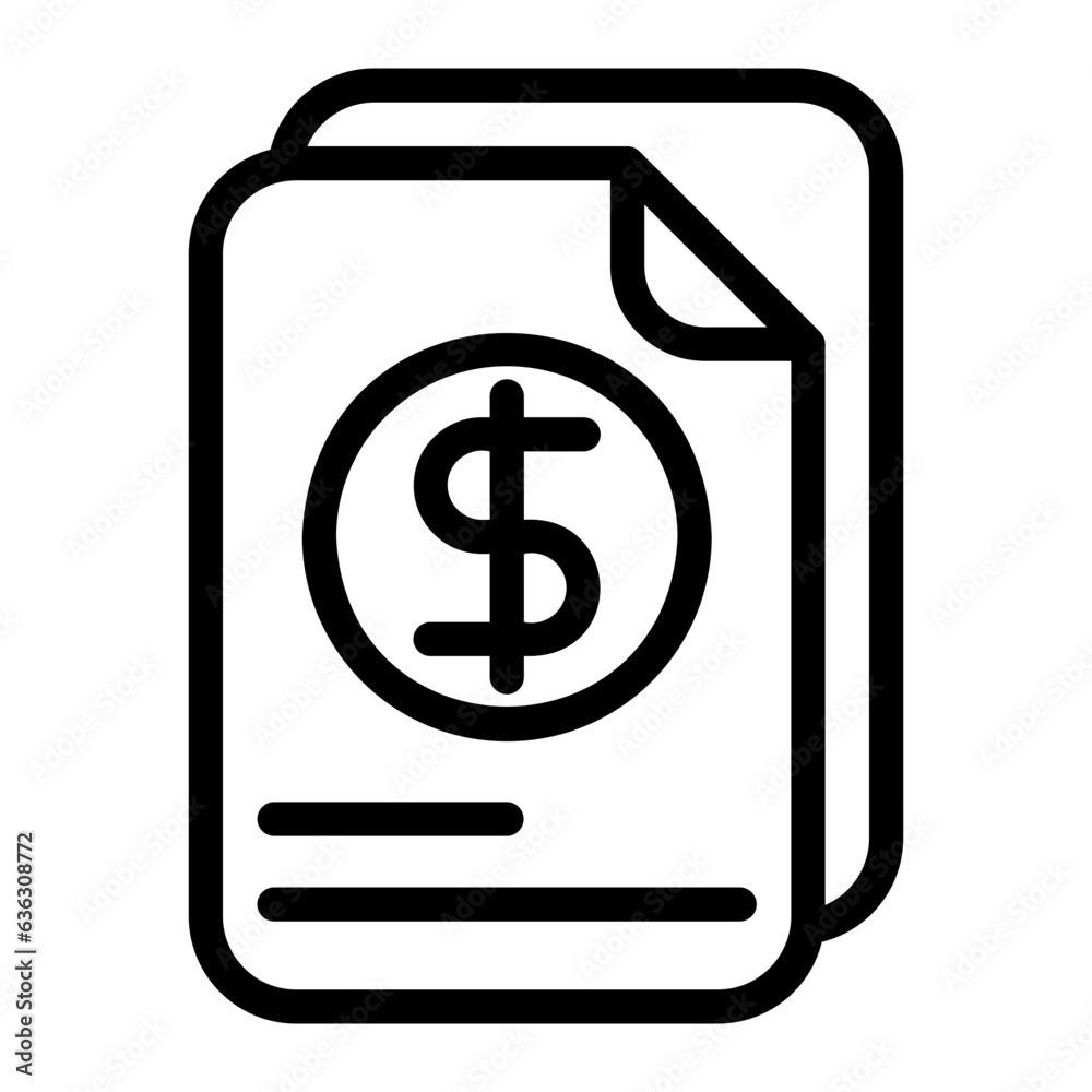 contract line icon contract line icon
