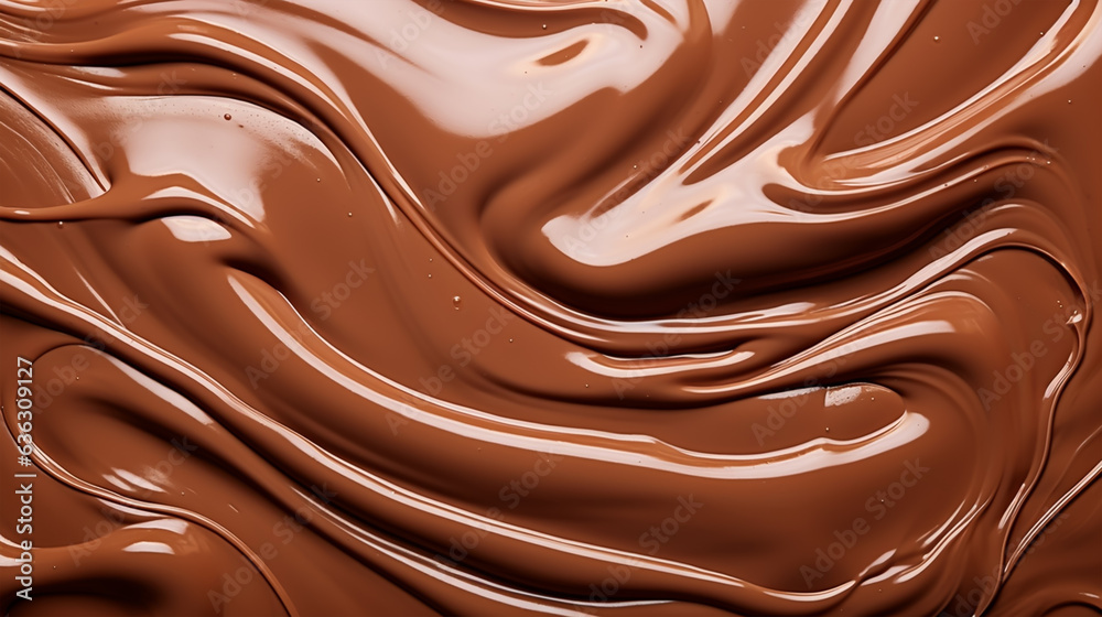 Abstract wavy chocolate background Abstract wavy chocolate background