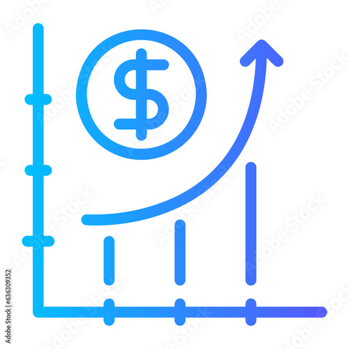 calculus gradient icon