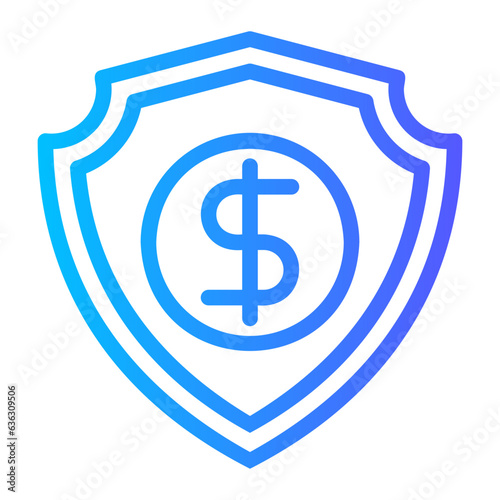 shield gradient icon Free Download shield gradient icon - GFXLoad