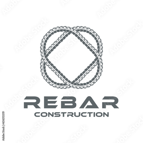 rebar reinforcing logo design