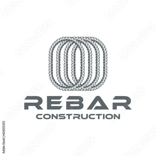 rebar steel bar logo