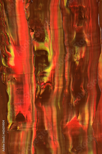 colored abstract background under oil paint