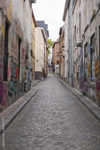 narrow street in the old town © Walter