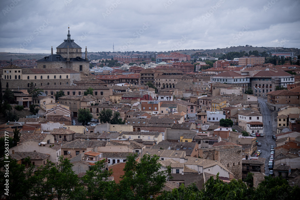 Toledo old town view