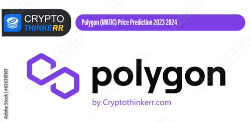 business logo design, polygon, logo, crypto, thinker, MATIC, price, prediction